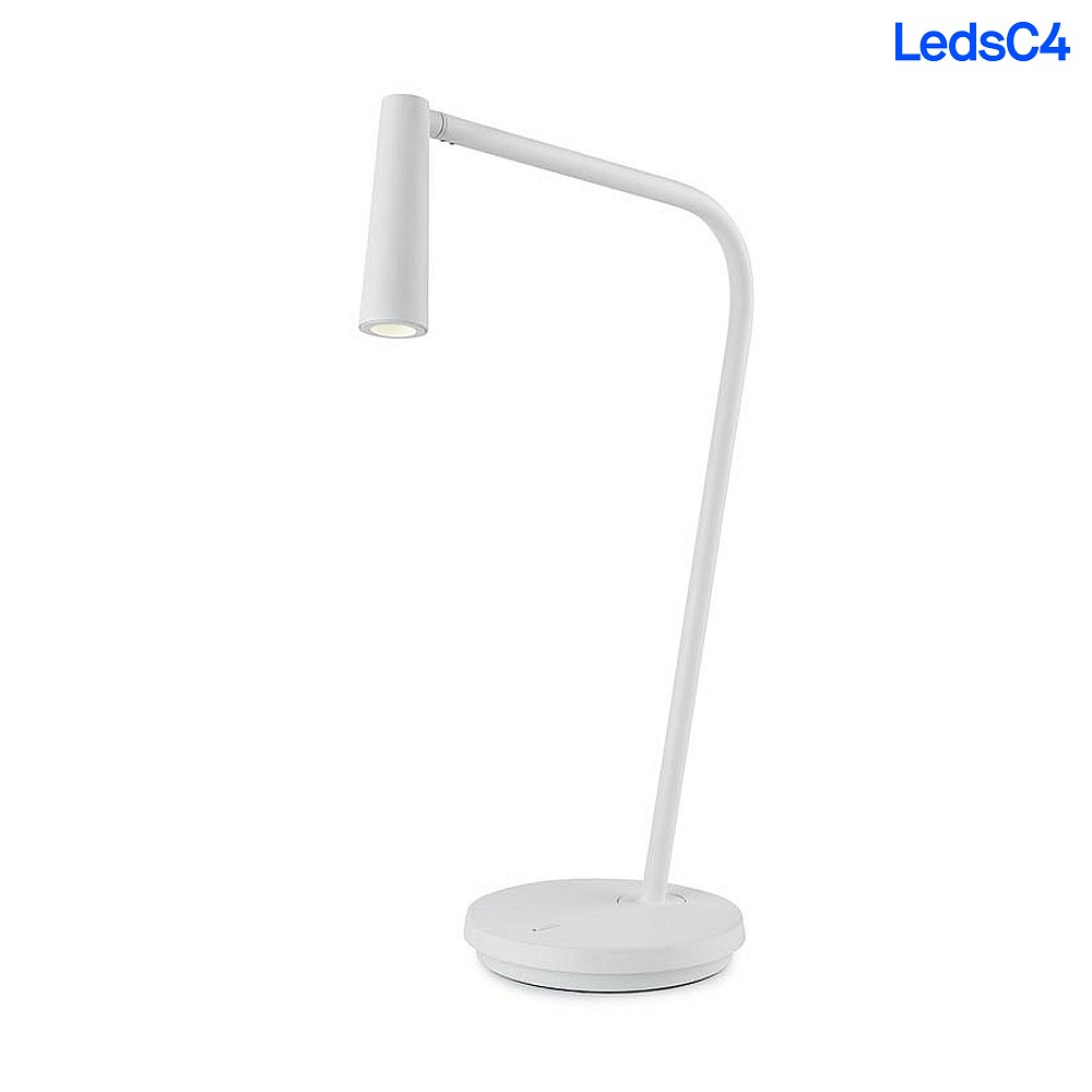 Bron Specimen eenvoudig table lamp GAMMA LED, white dimmable - LEDS C4
