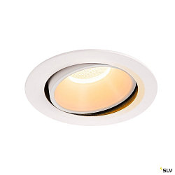 LED Ceiling recessed luminaire NUMINOS DL XL, 2700K, IP20, rotatable / pivotable, 20, 3500lm, UGR 18, white/white