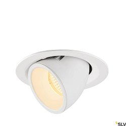 LED Ceiling recessed luminaire NUMINOS GIMBLE M, 3000K, 20, white