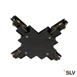 3-phase X-connector S-TRACK, black