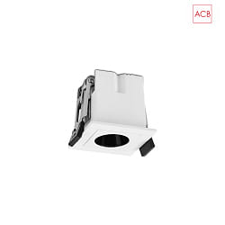 recessed luminaire INVISIBLE 3980/45 IP20, white 3W 170lm 3000K 36 36