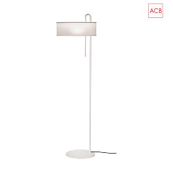 floor lamp CLIP 8178 with switch E27 IP20, white