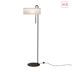 floor lamp CLIP 8178 with switch E27 IP20, black