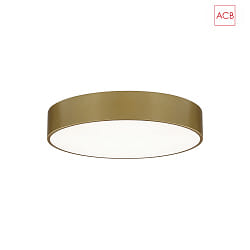 ceiling luminaire ISIA 3453/40 with switch, Casambi IP20, gold