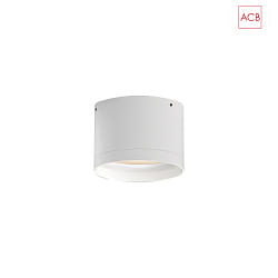 ceiling luminaire TECH 3987/10 with diffuser IP44, white