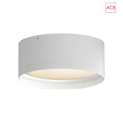 ceiling luminaire TECH 3987/20 with diffuser IP44, white