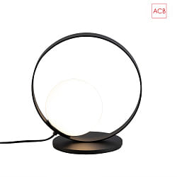 table lamp HALO 3815/1 IP20, opal, black