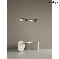 LED pendant luminaire SP 4 ORCHID, 4x 10W, 2700K, 800lm, IP20, anthracite