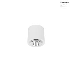 downlight APOLLO MINI smooth, round, DALI controllable IP20, powder coated, white dimmable