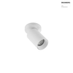 ceiling luminaire TAGES  8CM 1 flame, large, round GU10 IP20, white matt dimmable