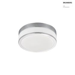 wall and ceiling luminaire EREVAN  28CM 2 flames E27 IP44, chrome, glossy dimmable