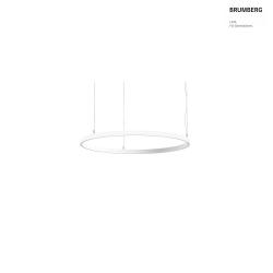 pendant luminaire ANDROS OUT  80CM DALI controllable IP20, powder coated, white matt dimmable