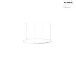 pendant luminaire ANDROS OUT  120CM Bluetooth controllable IP20, powder coated, white matt dimmable