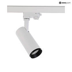 3-phase spot LUCEA TILT DTW swivelling, Dim-To-Warm IP20, white dimmable