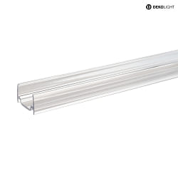 Zubehr fr LED Strip 24V COB RGB/RGBW SAUNA - Kunststoff-Profil, transparent, 200cm