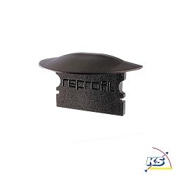 Endcaps f-ET-02-15, 30 mm, 2 items, black