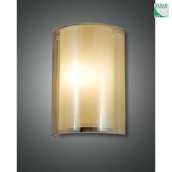 wall luminaire MARIBEL E27 IP20, amber, white 