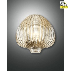 wall and ceiling luminaire OLBIA E27 IP20, champagner, white