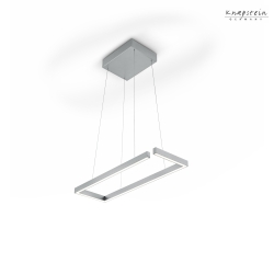 pendant luminaire MARISA-60 up / down, tunable white, controllable with gestures IP20, nickel matt