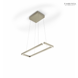 pendant luminaire MARISA-60 up / down, tunable white, controllable with gestures IP20, bronze