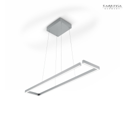 pendant luminaire MARISA-100 up / down, tunable white, controllable with gestures IP20, nickel matt