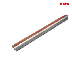 LED glass edge profile, single / double sided for panes of glass with 0.3-1.3cm thickness, 86cm