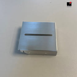 Metallscheibe mit Schlitz fr SIRI Wandleuchte HEL-18/1175.26, aluminium matt