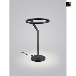 table lamp ELARA with switch LED IP20, black matt dimmable