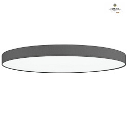 LED ceiling luminaire LUNA X,  30cm, 22W 4000K 2000lm, dimmable, chintz, taupe