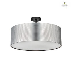 ceiling luminaire MARA SOOP -  60CM with spacer E27 IP20, silver dimmable