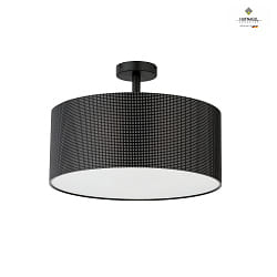 ceiling luminaire MARA SOOP -  60CM with spacer E27 IP20, black dimmable