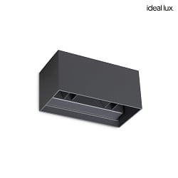 outdoor wall luminaire ATOM UP/DOWN IP54, anthracite 