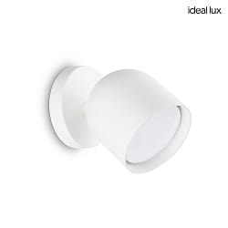 wall luminaire DODO 1 flame GX53 IP20, white dimmable