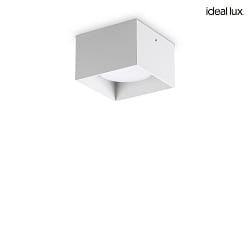 ceiling luminaire SPIKE square GX53 IP20, white dimmable