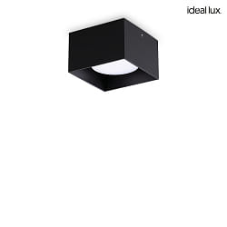 ceiling luminaire SPIKE square GX53 IP20, black dimmable