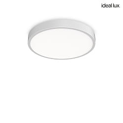 ceiling luminaire RAY 60 IP44, white dimmable