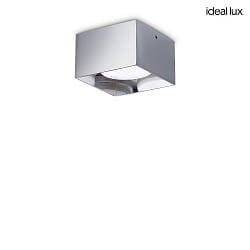 ceiling luminaire SPIKE square GX53 IP20, chrome dimmable