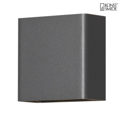 outdoor wall luminaire CHIERI IP54, anthracite 