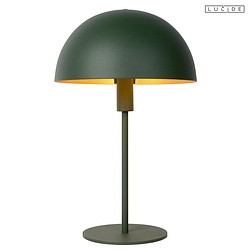 table lamp SIEMON round E14 IP20, green 