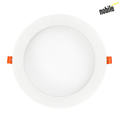 recessed luminaire CUOPOLE 200 R dimmable IP20, white matt dimmable 15W 1750lm 4000K 120 120 CRI >80