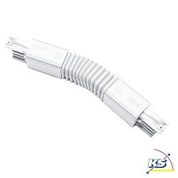Zubehr fr 3-Phasen Stromschiene GLOBALtrac PRO - Flexibler Verbinder XTS 23, Wei