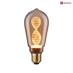 LED Lampe ST64 INNER GLOW HELIX E27, 3,5W, 1800K, 180lm, gold