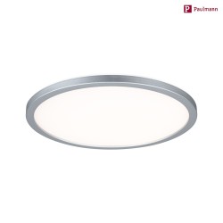 LED Panel ATRIA SHINE,  29.3cm, 230V, 16W 3000K 1600lm, Kunststoff, Chrom matt