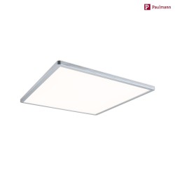 LED Panel ATRIA SHINE 3STEP DIM, 42 x 42cm, 230V, dimmbar, Kunststoff, 22W 3000K 2200lm, Chrom matt