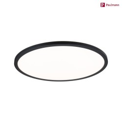 LED Panel ATRIA SHINE 3STEP DIM,  42cm, 230V, dimmbar, Kunststoff, 22W 3000K 2300lm, Schwarz