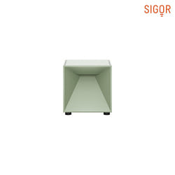 battery table lamp NUTALIS MINI IP54, sage green dimmable