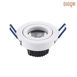 LED Downlight module ARGENT, 6W, 365lm, 3000K, 36, dimmable, white