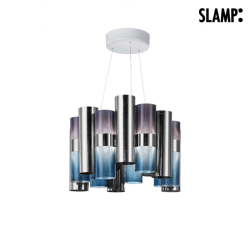 pendant luminaire LA LOLLO M dimmable IP20, blue, clear, wine red dimmable