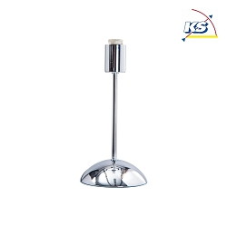 Spare part for table luminaires - luminaire body, chrome