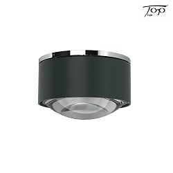 ceiling luminaire PUK MAXX ONE 2 down, rigid, without lens IP20, anthracite matt dimmable